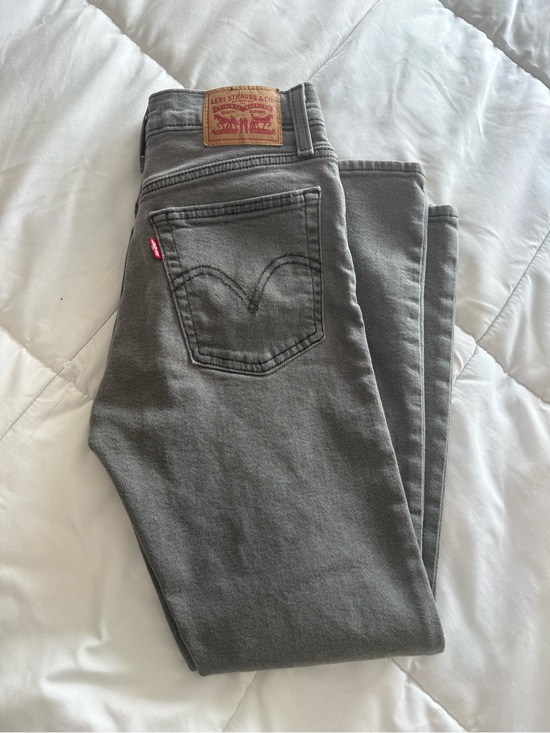 Levi's Denim - Levi's Women's Gray Straight-Leg Jeans - Classic Five-Pocket
